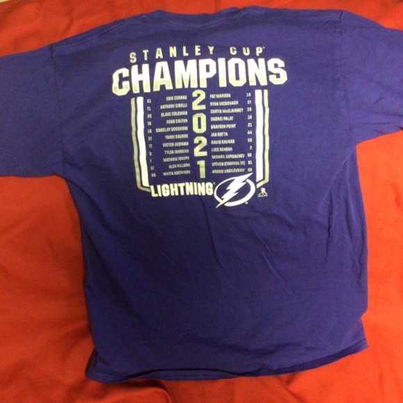 NHL Tampa Bay LIGHTNING tshirt - Picture 2 of 2
